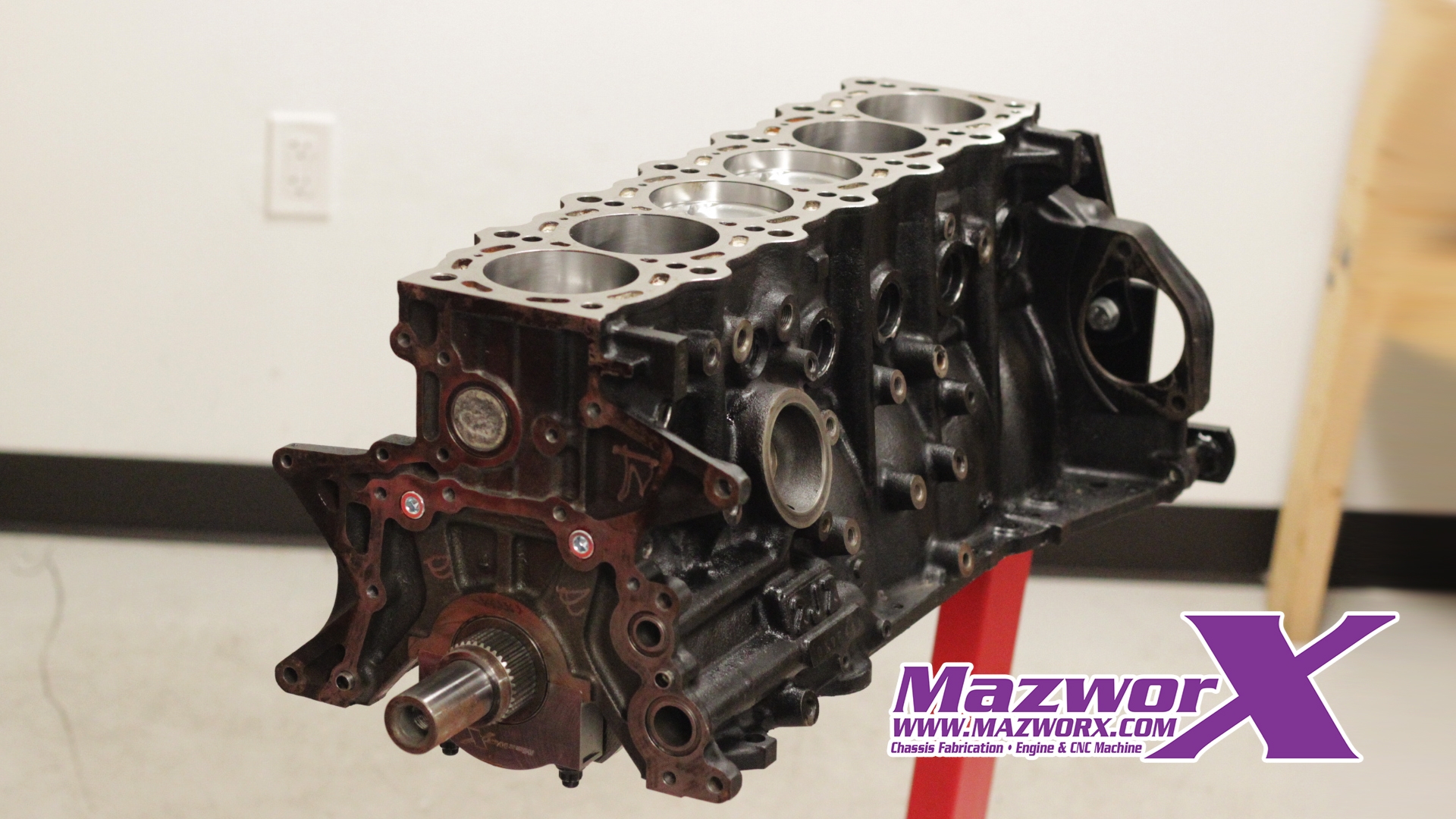 Mazworx Racing Engines - 2JZ-GTE Stage 2.5 Short Block #2JZ SB STG 2.5