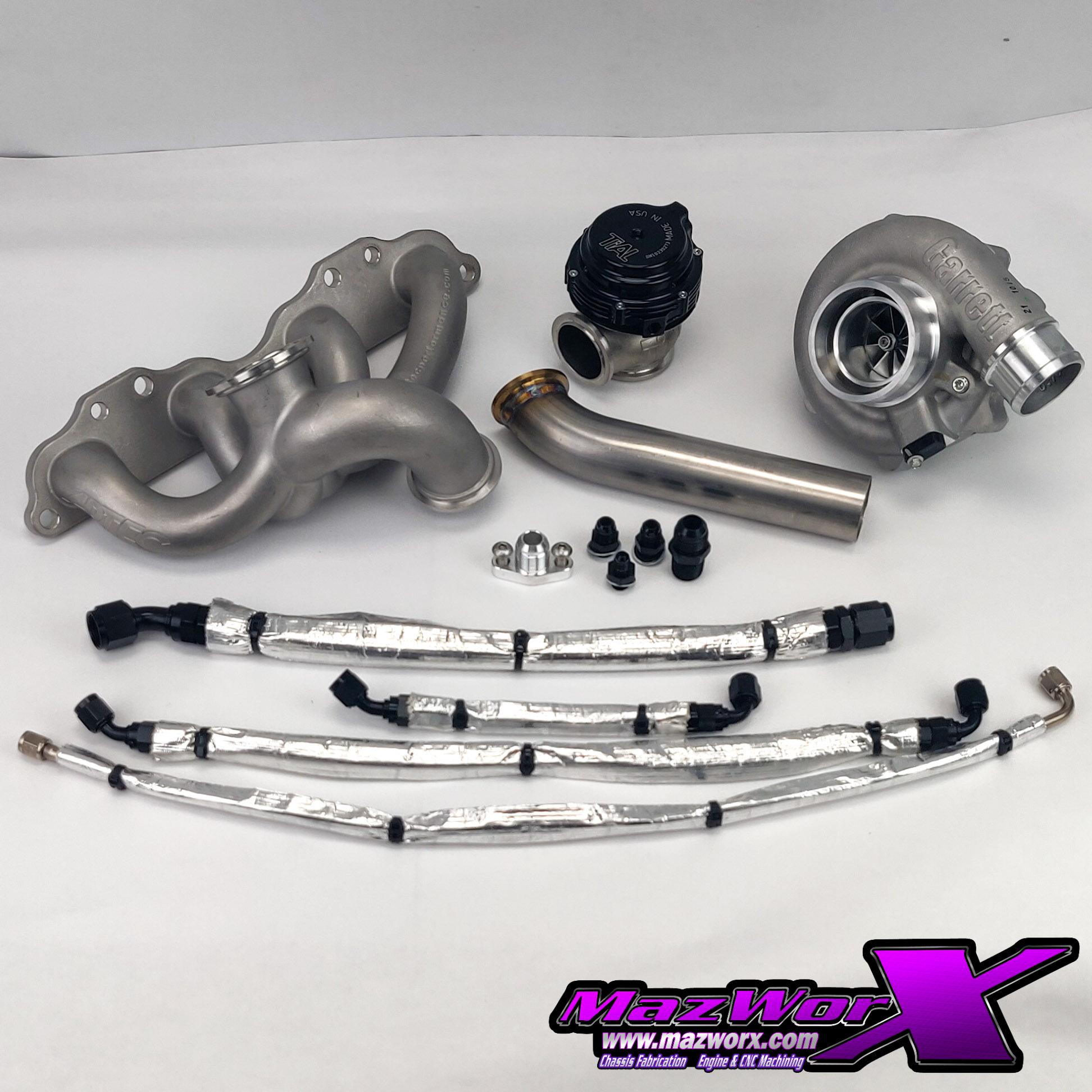 Mazworx - Mazworx/Artech SR20DET RWD Top Mount Turbo Kit, G25-550/660 #70015